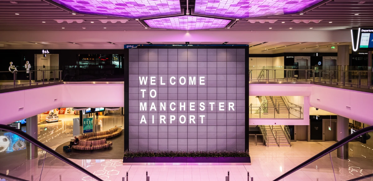 Manchester Airport minibus hire